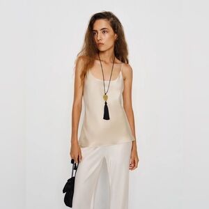 Reformation Lila Silk Top (New With Tags)